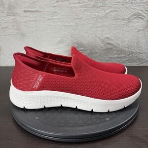 Skechers Womens Size US 9.5 Ultra Flex 3.0 Red Slip On Casual Comfort Sneakers